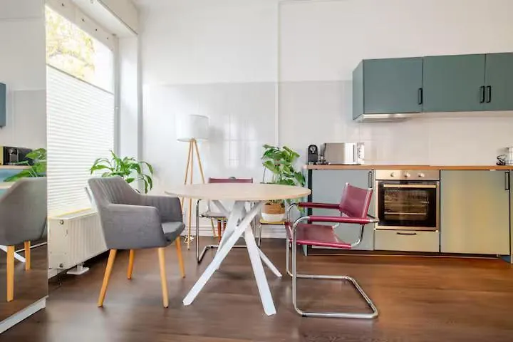 Lägenhet Modernes Studio In Berlin Weissensee Tyskland